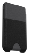 Image de OtterBox Symmetry Cactus Leather Wallet pour MagSafe pour iPhone 16, Noir Ash