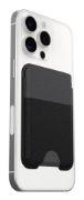 Image de OtterBox Symmetry Cactus Leather Wallet pour MagSafe pour iPhone 16, Noir Ash
