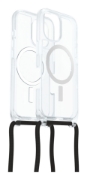 Image de OtterBox React Necklace Series pour MagSafe pour iPhone 16, Clear