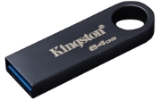 Image de Kingston Technology DataTraveler 64 Go SE9 G3 - Nickel foncé