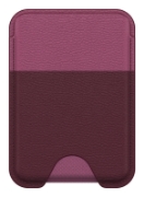 Image de OtterBox Symmetry Cactus Leather Wallet pour MagSafe pour iPhone 16, Maroon Bells