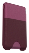 Image de OtterBox Symmetry Cactus Leather Wallet pour MagSafe pour iPhone 16, Maroon Bells