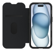 Picture of OtterBox React Folio for MagSafe Series for Apple iPhone 16e/15/14/13, transparent/black - No Retail Packaging