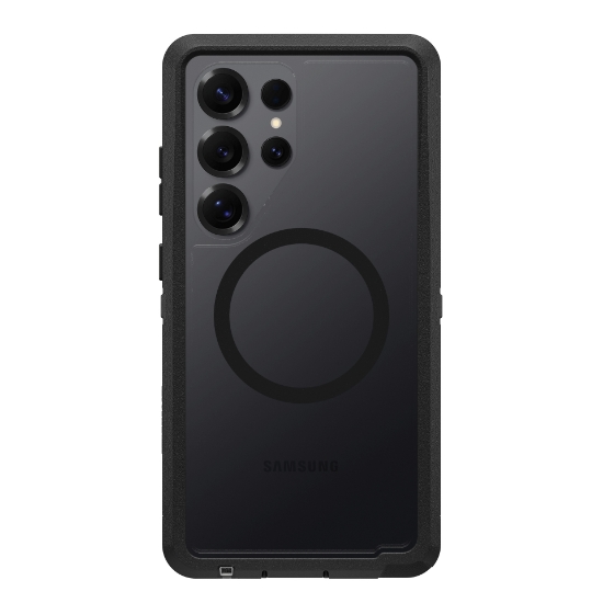Picture of OtterBox Defender XT with Magnets Series for Samsung Galaxy S25 Ultra, transparent/black