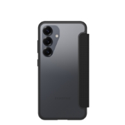 Picture of OtterBox React Folio Series for Samsung Galaxy S25, transparent/black - No Retail Packaging