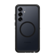 Picture of OtterBox Defender XT with Magnets Series for Samsung Galaxy S25+, transparent/black