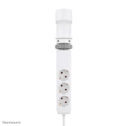 Afbeeldingen van Neomounts DS22-840WH6 Bureaucontactdoos met klem en USB-C en USB-A poorten - Quick-charge