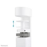 Afbeeldingen van Neomounts DS22-840WH6 Bureaucontactdoos met klem en USB-C en USB-A poorten - Quick-charge