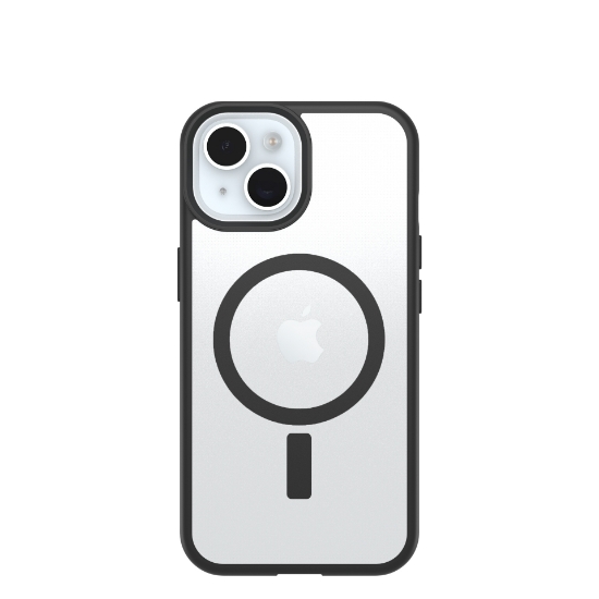 Picture of OtterBox React for MagSafe Series for Apple iPhone 16e/15/14/13, transparent/black - No Retail Packaging
