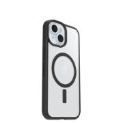 Picture of OtterBox React for MagSafe Series for Apple iPhone 16e/15/14/13, transparent/black - No Retail Packaging