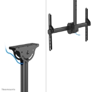 Image de Neomounts CL35-440BL16XL Support de plafond pour écran de 37-70" - h250-300 cm