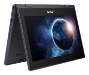 Picture of ASUS BR1104FTA-NS0076XA Intel® N N150 Hybrid (2-in-1) 29.5 cm (11.6") Touchscreen HD 8 GB LPDDR5-SDRAM 128 GB SSD Wi-Fi 6E (802.11ax) Windows 11 Pro Education Belgian Grey