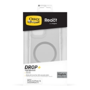 Picture of OtterBox React for MagSafe Series for Apple iPhone 16e/15/14/13, transparent