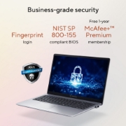 Image de ASUS ExpertBook P1 PM1503CDA-S70036X AMD Ryzen™ 7 7735HS Ordinateur portable 39,6 cm (15.6") Full HD 16 Go DDR5-SDRAM 512 Go SSD Wi-Fi 6E (802.11ax) Windows 11 Pro Belge Gris