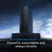 Picture of ASUS ExpertCenter D7 SFF D701SER-514500341X Intel® Core™ i5 i5-14500 16 GB DDR5-SDRAM 512 GB SSD Windows 11 Pro Tower PC Black
