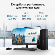 Picture of ASUS ExpertCenter D7 SFF D701SER-514500341X Intel® Core™ i5 i5-14500 16 GB DDR5-SDRAM 512 GB SSD Windows 11 Pro Tower PC Black