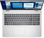 Image de DELL Pro 16 PC16250 Intel Core Ultra 5 235U Ordinateur portable 40,6 cm (16") Full HD+ 16 Go DDR5-SDRAM 512 Go SSD Wi-Fi 6E (802.11ax) Windows 11 Pro Belge Platine, Argent