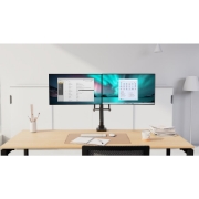 Picture of Kensington SmartFit Dual Monitor Arm with Crossbar and Handle