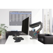 Picture of Kensington SmartFit Dual Monitor Arm with Crossbar and Handle
