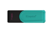 Picture of Kingston Technology DataTraveler 128GB Portable USB 3.2 Gen 1 Exodia S (Black/Turquoise)