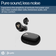 Picture of Poly Voyager Free 20 Black Earbuds +Basic Charge Case