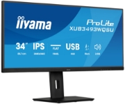 Picture of iiyama ProLite 34” IPS ultra-wide flat screen with PiP, PBP and height adjustable stand