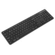 Image de Targus EcoSmart AKB873NO clavier Universel RF sans fil + Bluetooth QWERTY Nordique Noir