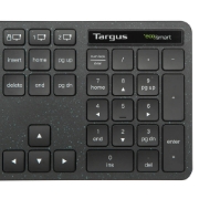 Image de Targus EcoSmart AKB873NO clavier Universel RF sans fil + Bluetooth QWERTY Nordique Noir