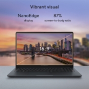 Image de ASUS ExpertBook BM1 BM1503CDA-S71117X AMD Ryzen™ 7 7735HS Ordinateur portable 39,6 cm (15.6") Full HD 16 Go DDR5-SDRAM 512 Go SSD Wi-Fi 6E (802.11ax) Windows 11 Pro US International Gris