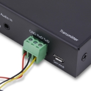 Picture of StarTech.com HDMI KVM Transmitter Over IP Network for the IH2006 Product Series, 4K 60Hz, Driverless, AVoIP, Includes Mounting Kit, Transmitter Only