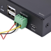 Picture of StarTech.com HDMI KVM Receiver Over IP Network for the IH2006 Product Series, 4K 60Hz, Driverless, AVoIP, Includes Mounting Kit, Receiver Only