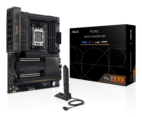 Image de ASUS ProArt X870E-CREATOR WIFI AMD X870E Emplacement AM5 ATX