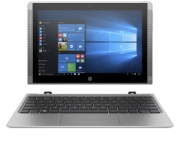 Afbeeldingen van HP x2 210 Intel Atom® x5-Z8500 Hybride (2-in-1) 25,6 cm (10.1") Touchscreen 2 GB DDR3L-SDRAM 32 GB Flash Wi-Fi 5 (802.11ac) Windows 10 Pro Zilver