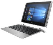 Afbeeldingen van HP x2 210 Intel Atom® x5-Z8500 Hybride (2-in-1) 25,6 cm (10.1") Touchscreen 2 GB DDR3L-SDRAM 32 GB Flash Wi-Fi 5 (802.11ac) Windows 10 Pro Zilver