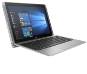 Afbeeldingen van HP x2 210 Intel Atom® x5-Z8500 Hybride (2-in-1) 25,6 cm (10.1") Touchscreen 2 GB DDR3L-SDRAM 32 GB Flash Wi-Fi 5 (802.11ac) Windows 10 Pro Zilver