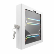 Picture of Compulocks iPad Pro M4 11" (2024), Apex Enclosure Rolling Cart - Rise Freedom Extended White