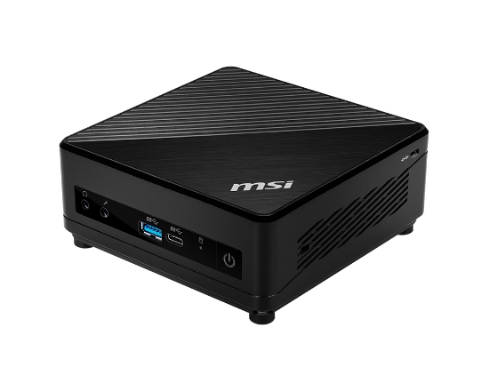Picture of MSI Cubi 5 10M-048DE Intel® Core™ i5 i5-10210U 8 GB DDR4-SDRAM 256 GB SSD Windows 10 Pro Mini PC Black
