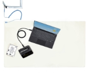 Image de StarTech.com Tapis Antistatique ESD - Tapis de Bureau ESD Universel - Sous-couche pour Réparation d'Appareils Électroniques - Tapis de Travail avec Câble de Mise à la Terre Détachable, ANSI/ESD S 4.1, 60x120cm