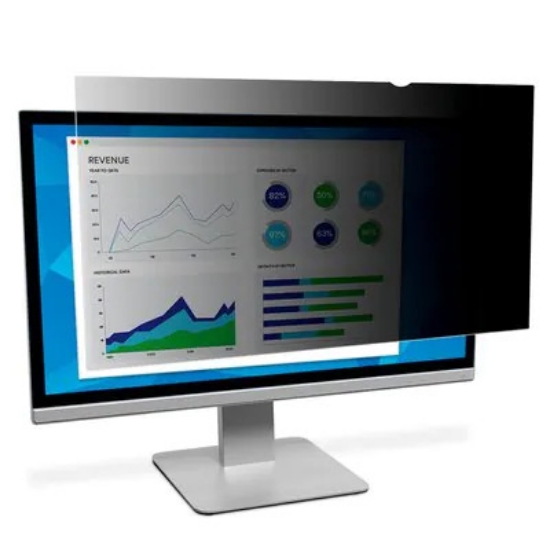 Picture of 3M PF490W3E display privacy filter 124.5 cm (49") Monitor Frameless display privacy filter