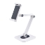 Picture of StarTech.com Adjustable Tablet Stand for Desk - Wall Mountable - Capacity 2.2lb (1kg) - Ergonomic Articulating Universal Tablet Stand - Tablet Holder for Desk Pivot/Swivel/Rotate