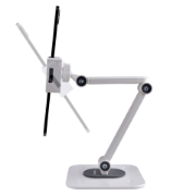 Picture of StarTech.com Adjustable Tablet Stand for Desk - Wall Mountable - Capacity 2.2lb (1kg) - Ergonomic Articulating Universal Tablet Stand - Tablet Holder for Desk Pivot/Swivel/Rotate