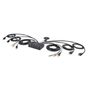 Afbeeldingen van StarTech.com C2-DH46-UA2-CBL-KVM KVM-switch Zwart