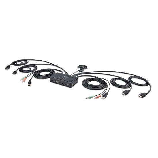 Afbeeldingen van StarTech.com C2-DH46-UA2-CBL-KVM KVM-switch Zwart
