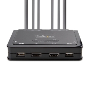 Afbeeldingen van StarTech.com C2-DH46-UA2-CBL-KVM KVM-switch Zwart