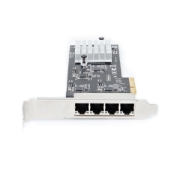 Afbeeldingen van StarTech.com 4-Port 2.5Gbps NBASE-T PCIe Netwerkkaart, Intel I225-V, Quad-Port Computer Ethernet Adapter, Multi-Gigabit NIC, PCI Express Server LAN Kaart, Desktop Ethernet Interface