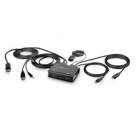 Afbeeldingen van StarTech.com C2-D46-UAC-CBL-KVM KVM-switch Zwart