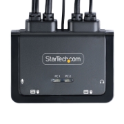 Afbeeldingen van StarTech.com C2-D46-UAC-CBL-KVM KVM-switch Zwart