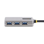 Image de StarTech.com U01043-USB-EXTENDER hub & concentrateur USB 3.2 Gen 1 (3.1 Gen 1) Type-A 5000 Mbit/s Noir, Argent