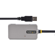 Image de StarTech.com U01043-USB-EXTENDER hub & concentrateur USB 3.2 Gen 1 (3.1 Gen 1) Type-A 5000 Mbit/s Noir, Argent