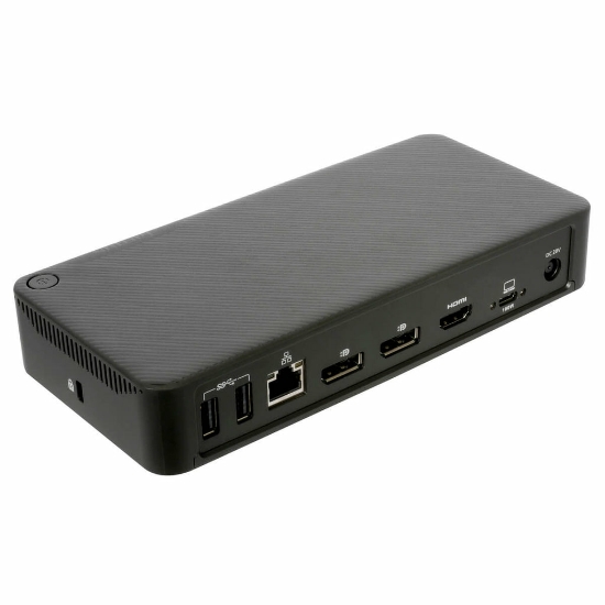Picture of Targus DOCK460EUZ laptop dock/port replicator Wired USB4 Black